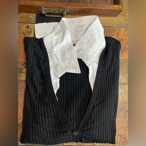 Twofer cardigan 🖤🤍